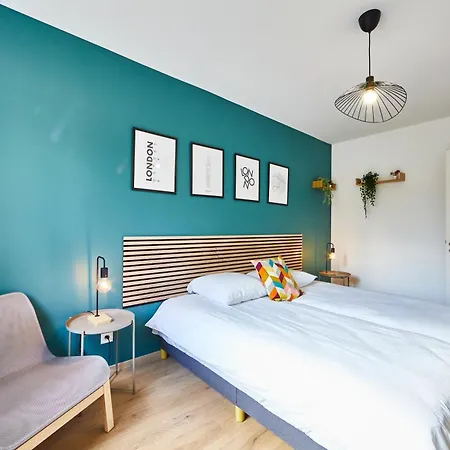 Be-1 - F4 Pour 1-6 Pers 1er Etage Au Centre De Apartment Mulhouse
