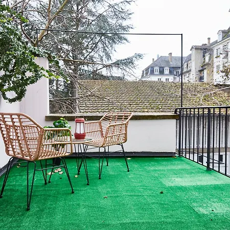 Appartamento Be-1 - F4 Pour 1-6 Pers 1er étage Au Centre De Mulhouse