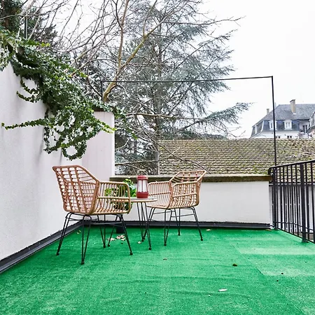 Be-1 - F4 Pour 1-6 Pers 1er Etage Au Centre De * Mulhouse