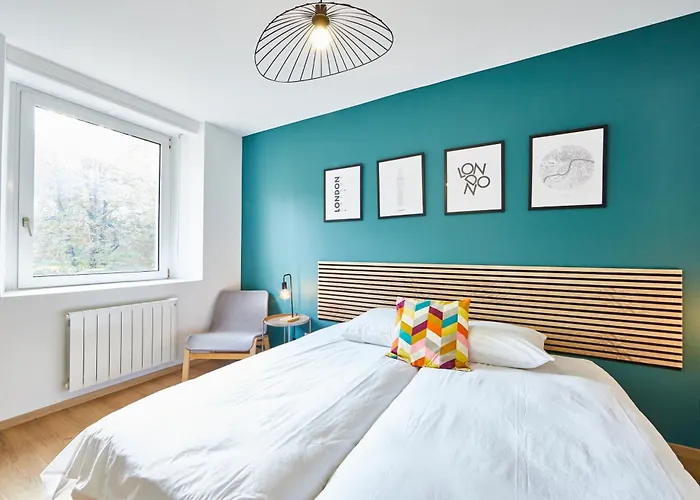 Be-1 - Joli 4 Pieces Equipe Pour 1-6 Pers 1er Etage Au Centre De Mulhouse