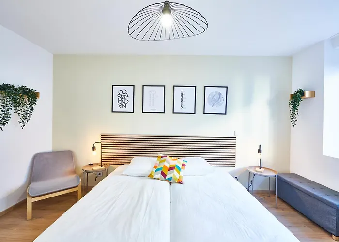 Apartment Be-1 - Joli 4 Pieces Equipe Pour 1-6 Pers 1er Etage Au Centre De *