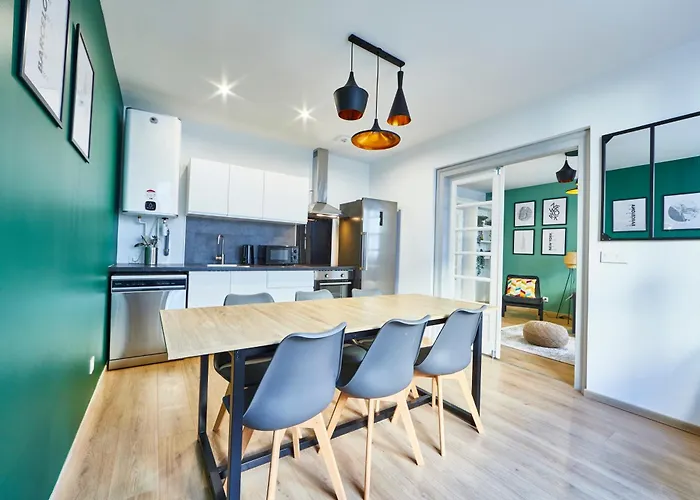 Be-1 - Joli 4 Pieces Equipe Pour 1-6 Pers 1er Etage Au Centre De Apartment Mulhouse