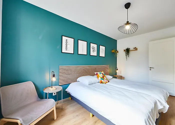 Be-1 - Joli 4 Pieces Equipe Pour 1-6 Pers 1er Etage Au Centre De Apartment Mulhouse