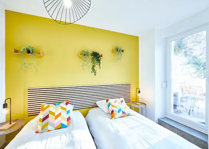 Be-1 - Joli 4 Pieces Equipe Pour 1-6 Pers 1er Etage Au Centre De